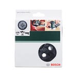 Bosch 125mm Medium Rubber Backing Pad 2609256B61
