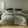 Bianca Safari Black Quilt Cover Set Super King