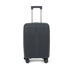 Paklite Cross Wind Small Travel Luggage Spinner Wheels Suitcase 42l Navy