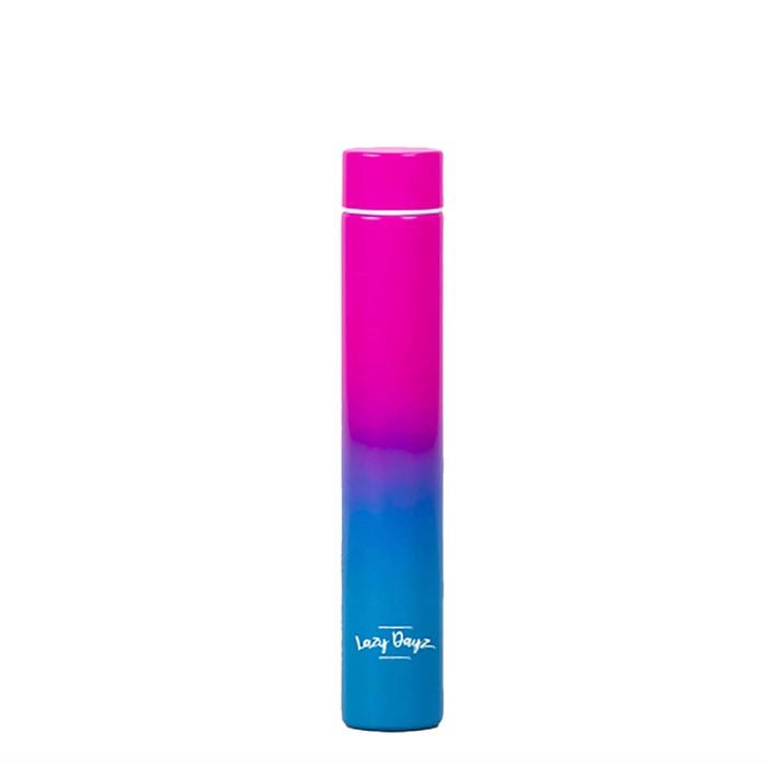 Lazy Dayz Slimline Drink Bottle 300ml - Pink Blue Ombre