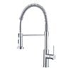 Mondella Resonance 35mm Chrome Dual Function Coil Pull Down Sink Mixer