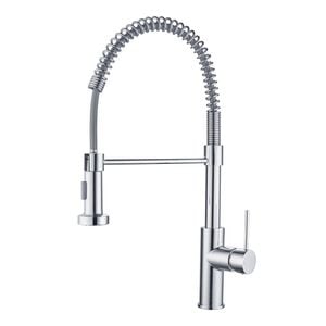 Mondella 35mm Chrome WELS 4 Star 7.5L/min Resonance Dual Function Coil Pull Down Sink Mixer