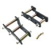 Machter Autoparts Pair Rear Extended Shackles 2" 50mm Lift Fit For Ford Ranger Next Gen T9 PY 2022-ON