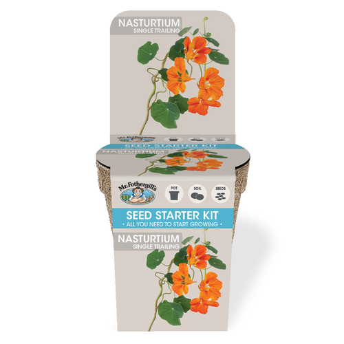 Mr Fothergill's Seed Starter Kit Nasturtium (Single Trailing ...