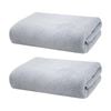 2PK Bambury Angove 600gsm Soft Absorbent Cotton Bath Sheet 80x160cm Blue