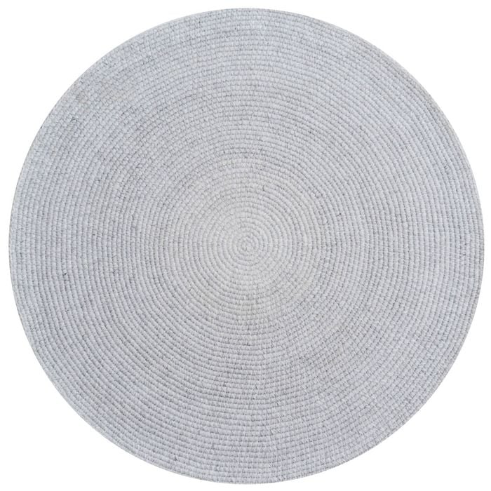 Trendy Indoor/Outdoor Round Rug-Orbit 6223-Moonstone-150x150cm