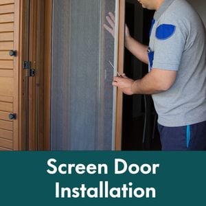 Door Installation Screen Fee
