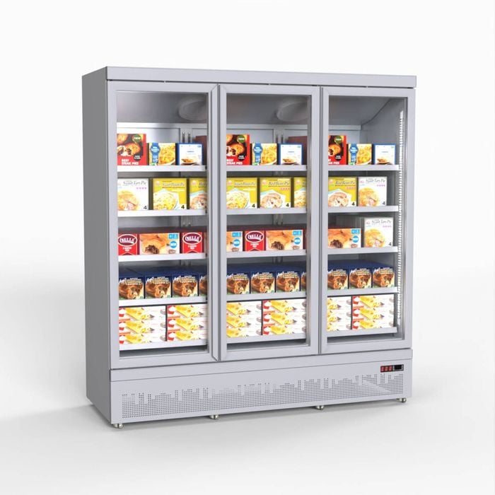 Thermaster Triple Door Supermarket Freezer  - Display Freezers (lg-1500gbmf)