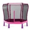 Plum Play AU 7ft Junior Jumper Trampoline Springsafe Enclosure Ages 3-7y - Pink