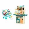 Keezi Kids Kitchen Role Play And Water-Cycle Washing Set