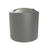 Melro Tanks 8000L Birch Grey Round Poly Water Tank