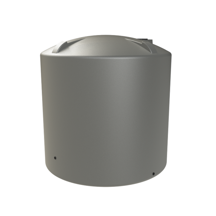 Melro Tanks 8000L Birch Grey Round Poly Water Tank