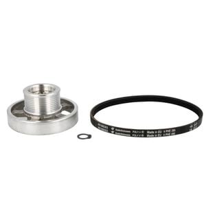 Condenser Dryer Motor Fan Pulley And Belt Repair Kit 492204404, Suits Euromaid