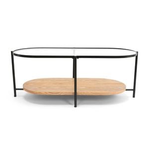Genex Designs 120 cm Black Frame Anderson Coffee Table