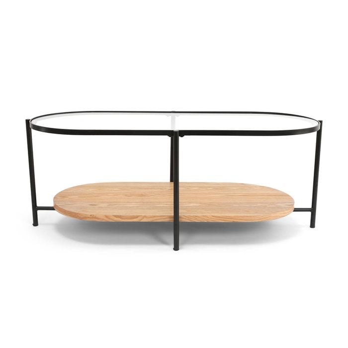 Genex Designs 120 cm Black Frame Anderson Coffee Table