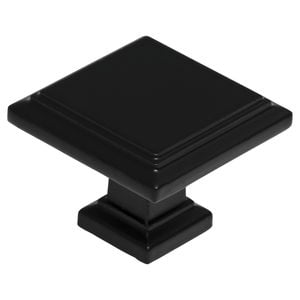 Kaboodle Black Matte Turbo Knob Kitchen Handle