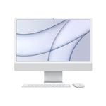Apple iMac 24" Retina Display 4.5K Apple M3 8 Core, 10 Core GPU, 8G RAM, 256GB SSD, MacOS, Silver [MQRJ3X/A]