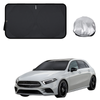Front Windscreen Sun Shade for Mercedes-Benz A-Class 2018 - Current (W177) - Standard 150 x 85 cm - Black