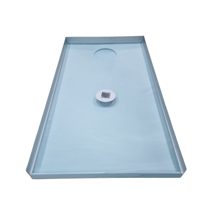 Wet Area Solutions 900 x 1700mm Rear Outlet Shower Tile Over Tray