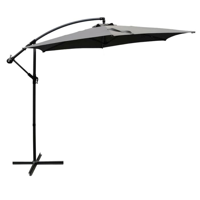 Marquee 3m Charcoal Cantilever Umbrella
