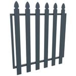 ProtectorAl 975 W x 1000mm H Deep Ocean Aluminium Bishop Garden Gate