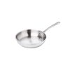 Meyer White Steel Stainless Steel Induction Frypan 24cm