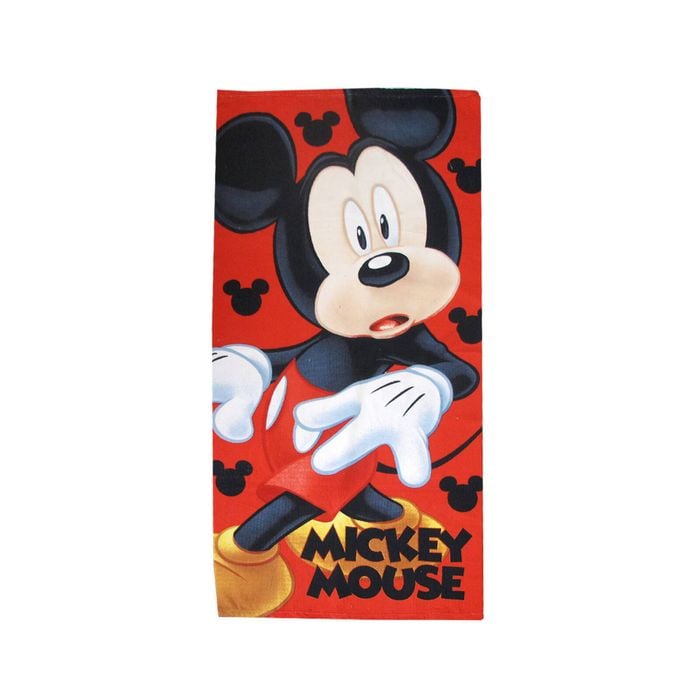 Mickey Mouse Microfiber Beach Towel 70 X 140 Cm