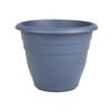 Northcote Pottery 400mm Navy Villa Plastic Pot