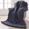 Dreamz Knit Weighted Blanket 6.5KG - Dark Grey