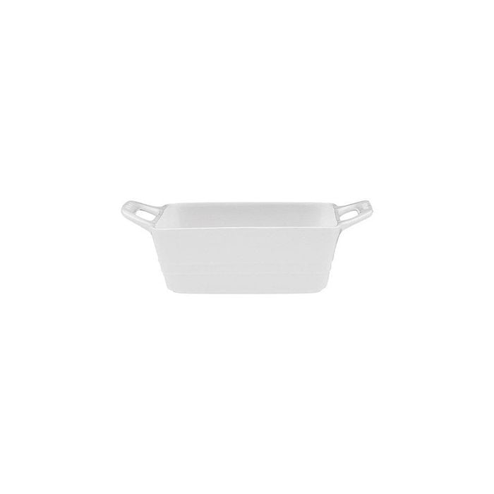 Ecology Signature Porcelain Square Baking Dish  26cm  White