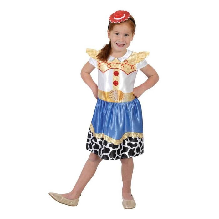 Jessie Toy Story Dress Up Halloween Costume for Girls, 6-8-YRS