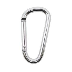 Key Essentials 6mm Metal D Shape Key Ring