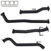 Ignite Exhausts Dpf Back For Toyota Hilux 2.8l Td Gun126r 3" Inch With Straight Pipe 409 Stainless Steel