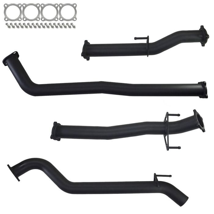 Ignite Exhausts Dpf Back For Toyota Hilux 2.8l Td Gun126r 3" Inch With Straight Pipe 409 Stainless Steel