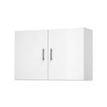 Bedford 900mm White 2 Door High Moisture Resistant Wall Cabinet