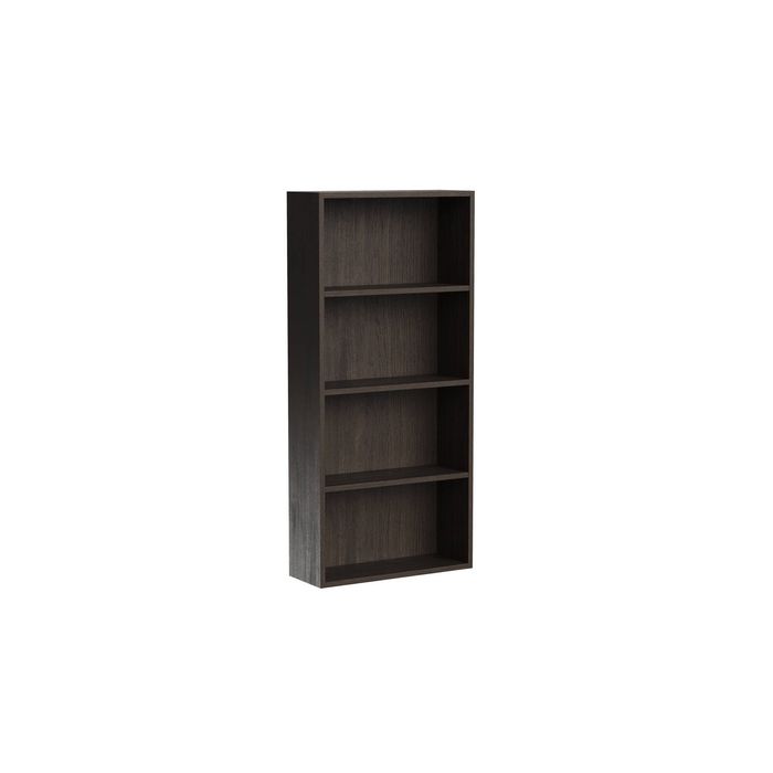 Kaboodle 500-599mm Truffle Oak Customisable Shallow Med Pantry Open Shelf