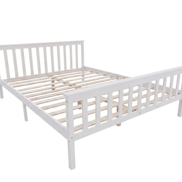Hampshire Bed Frame White - Queen
