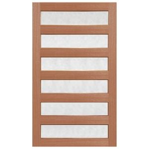 Hume 2040 x 1200 x 40mm Entrance Door SPM Savoy G4 Glass XS26