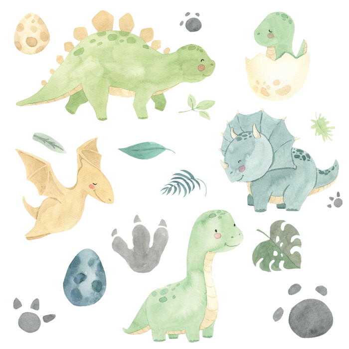 Pillar 6cm x 200cm Dinosaurs Kids Window & Wall Decals 