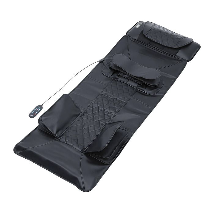 Livemor Massage Mat Heated Kneading Neck Massager Lumbar Airbag Stretch