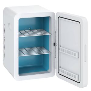 YOPOWER 22L Mini Fridge Portable Compact Personal Fridge White