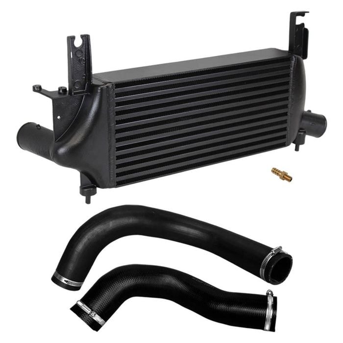 Upgrade Aluminium 75mm Intercooler & Hoses For Nissan Pathfinder R51 Yd25 2.5l