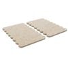 Surface Gard 13 x 67mm Beige Rectangle Adhesive Strip - 16 Pack