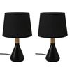 Sherwood Set of 2 Preston Table Lamp Black