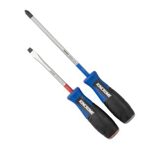Kincrome 2 Piece Thru Tang Screwdriver Set