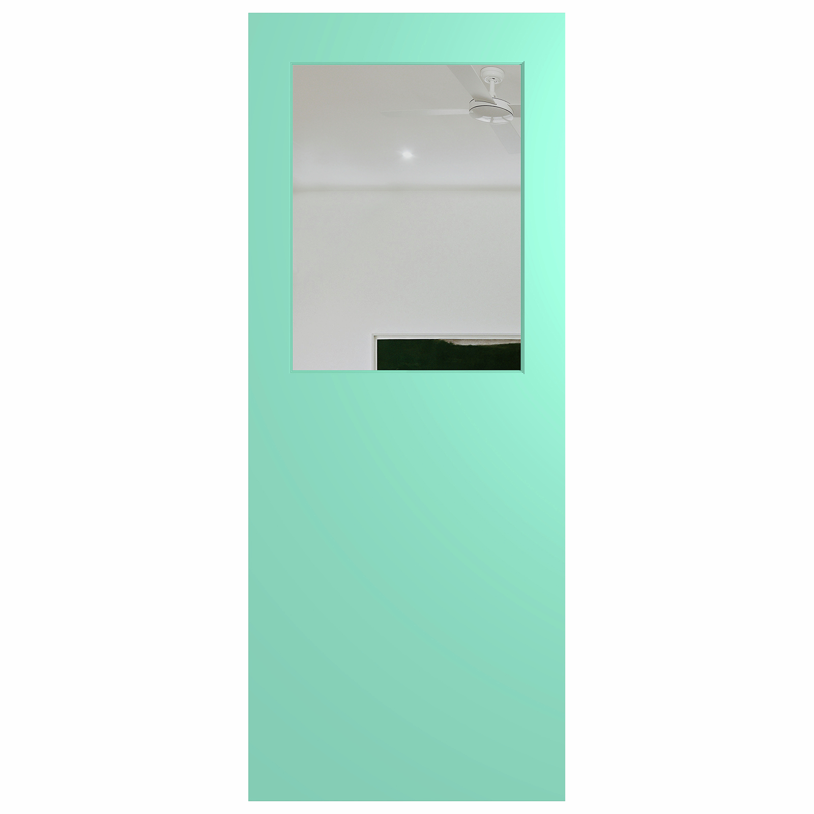 Hume 2040 x 870 x 40mm External Door Flush Clear Glass XF3 - 870mm product image