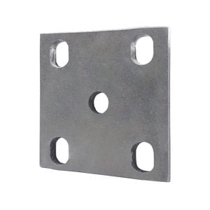 Sunrise Fish Plate Natural 8mm Slotted Suit 45mm Spring - Fps8n