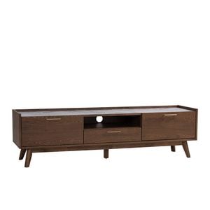 Modern Furniture BREDA Entertainment TV Unit 180cm - Walnut