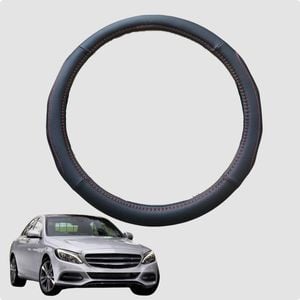Steering Wheel Cover for Mercedes-Benz C-class 2007-2014 (Sedan W204) 38CM | Circle