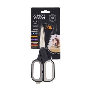 Joseph PlusCut General Purpose Scissors W/ Box Cutter On Handle Black